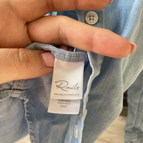 Rails savanah embroidered tencel top - Picture 9 of 10